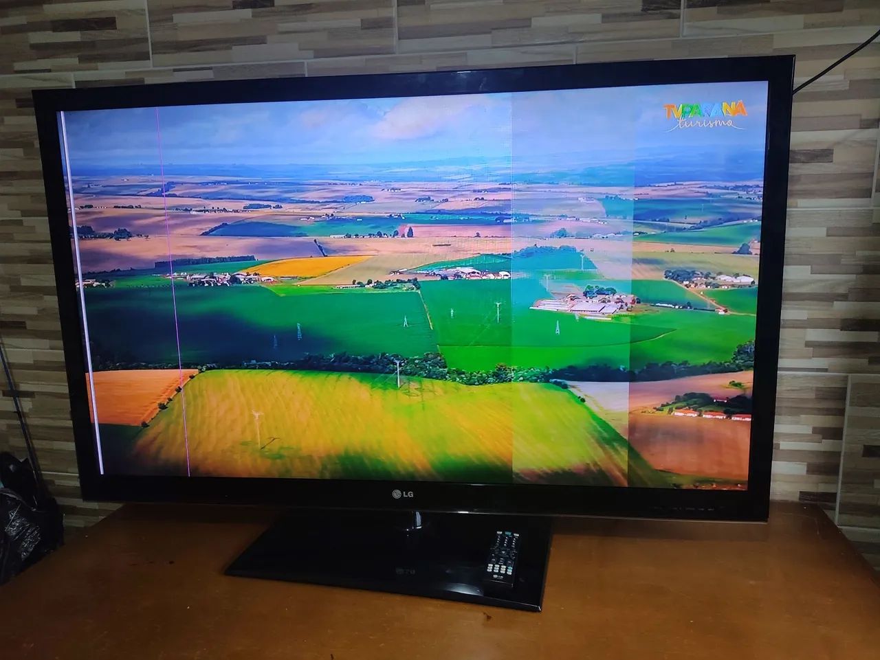 TV LG 55" Polegadas com linhas na tela