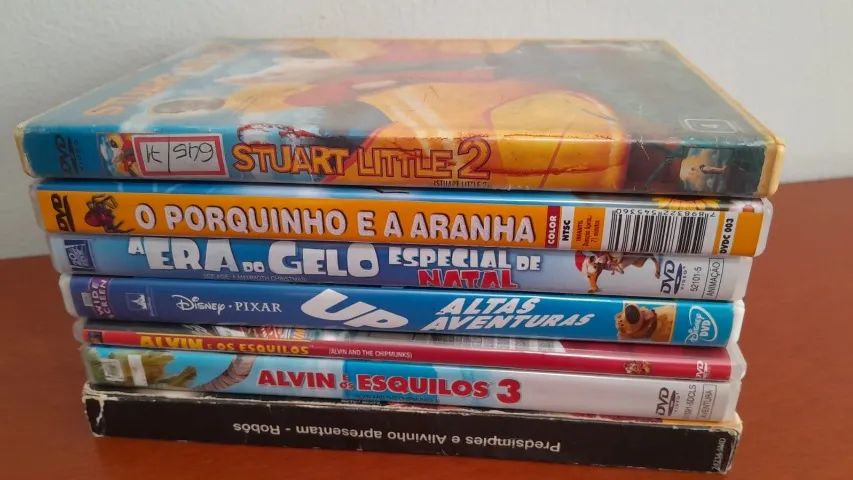 lote com 7 Dvds filmes infantis Disney e animação - Foto 3