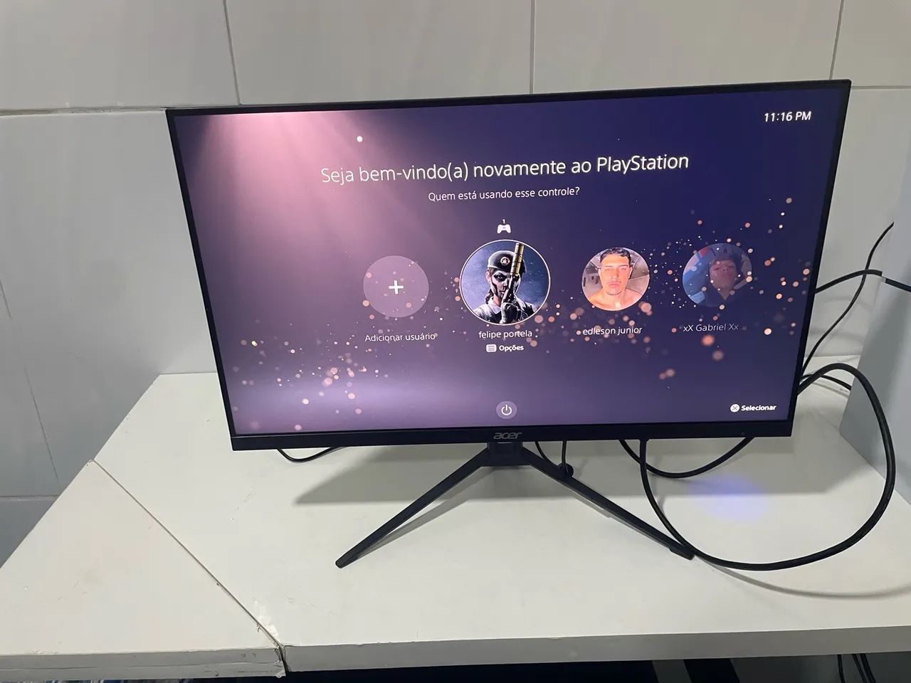 monitor acer nitro KG243Y 120 hz 