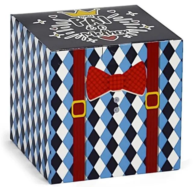 Caixinha Dia dos Pais 10 Unds Para caneca, mimos, chocolates...10x10x10