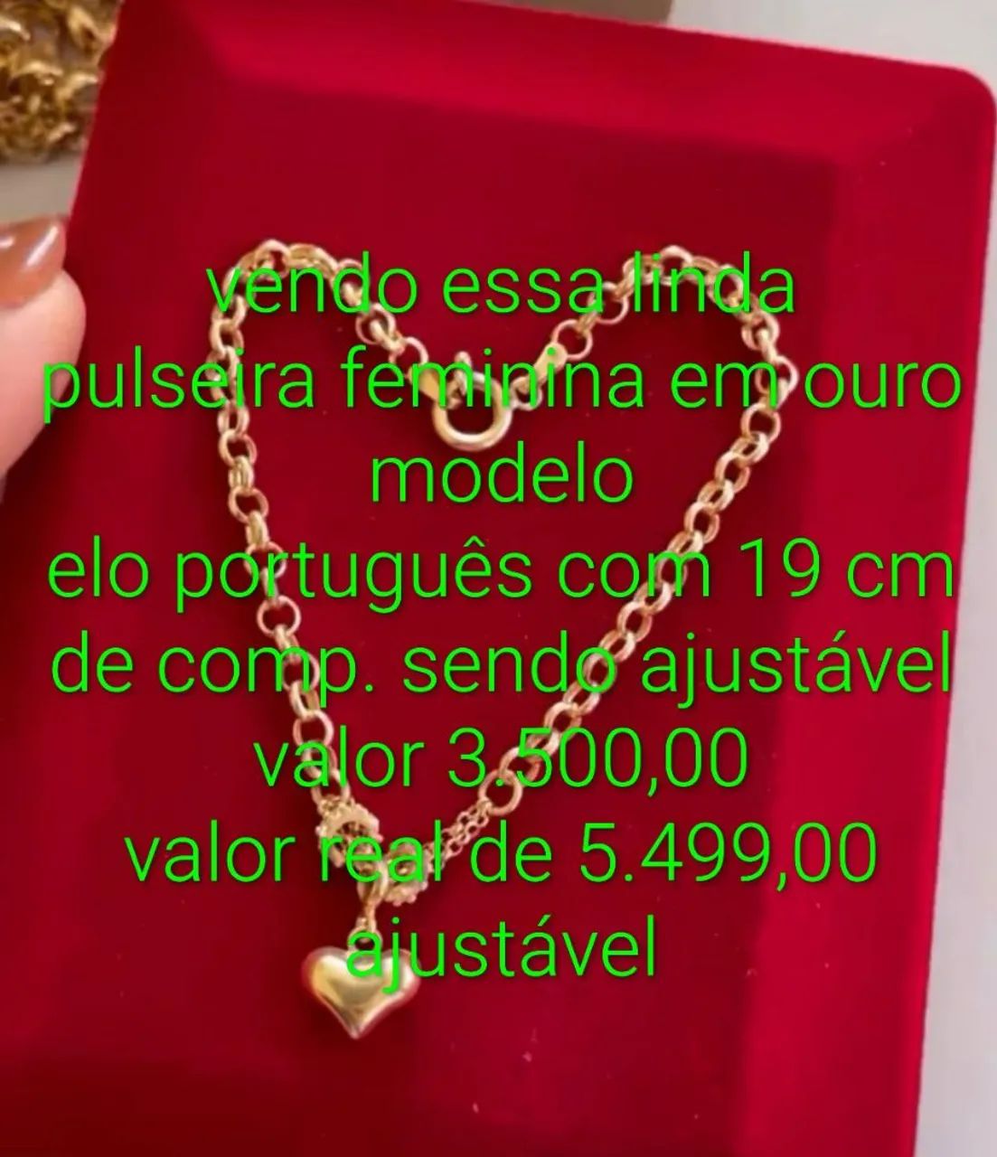 Pulseira de ouro  - Foto 4