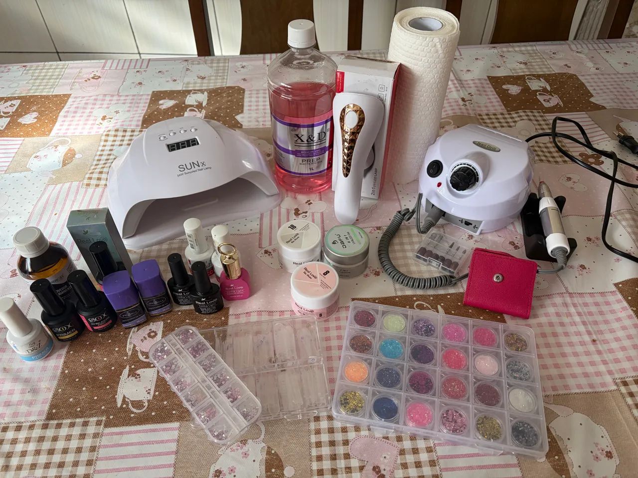 Kit Completo para Nail Designer - Excelente Estado!