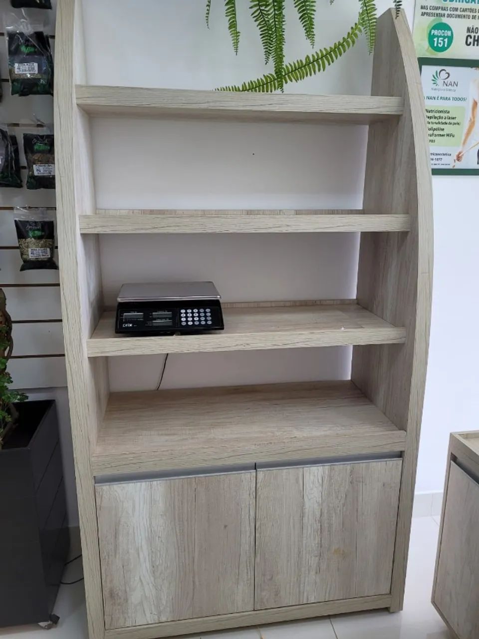 Dispenser para alimentos e balcão prateleira - Foto 3