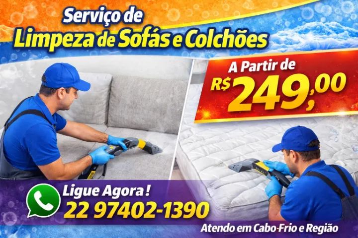 Limpeza e Impermeabilização de Sofa Estofados e Colchoes