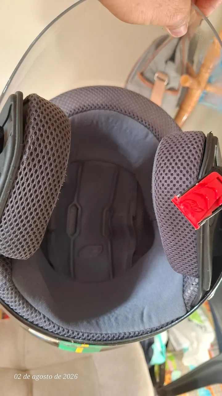 Vendo Capacete Pro Tork aberto - Foto 5