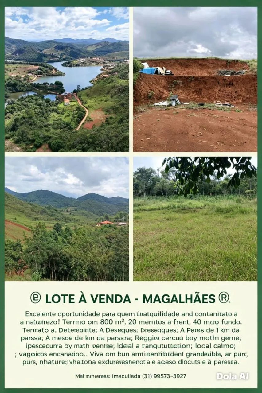 LOTES À VENDA - MAGALHÃES - MARIANA/MG  - Foto 2