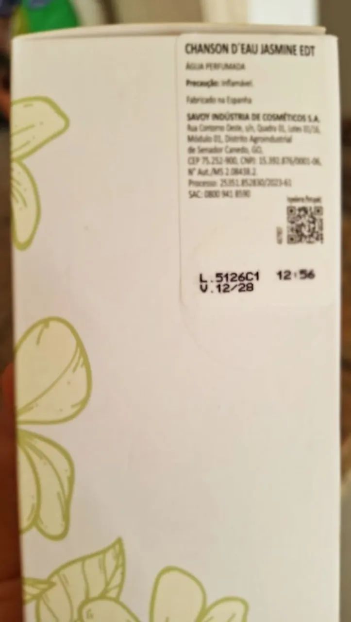 Perfume Feminino Chanson D'eau Jasmine Edt 100ml - Foto 2