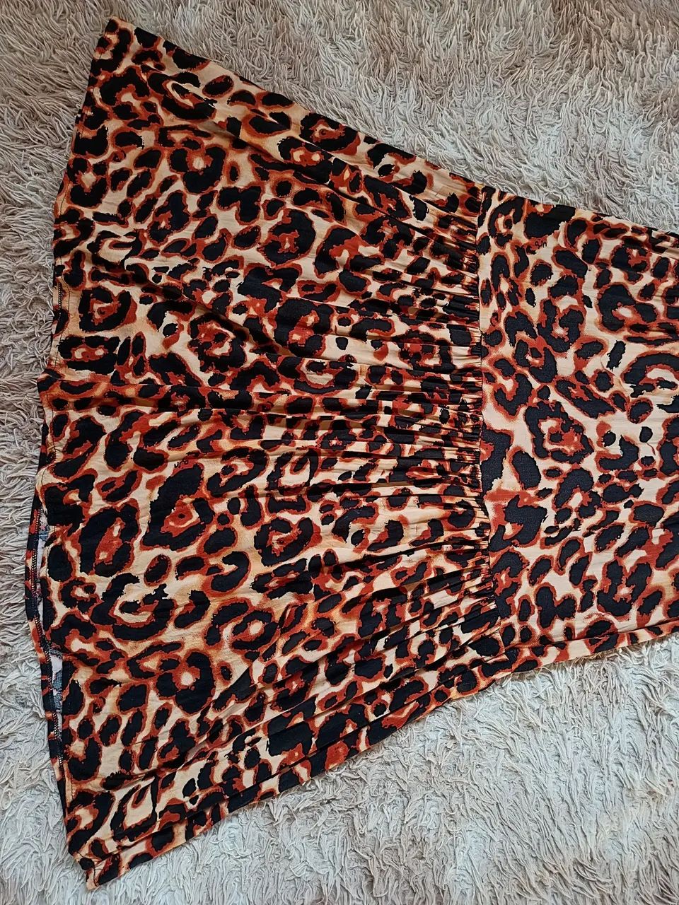 Vestido longo animal print Tam 40  - Foto 4