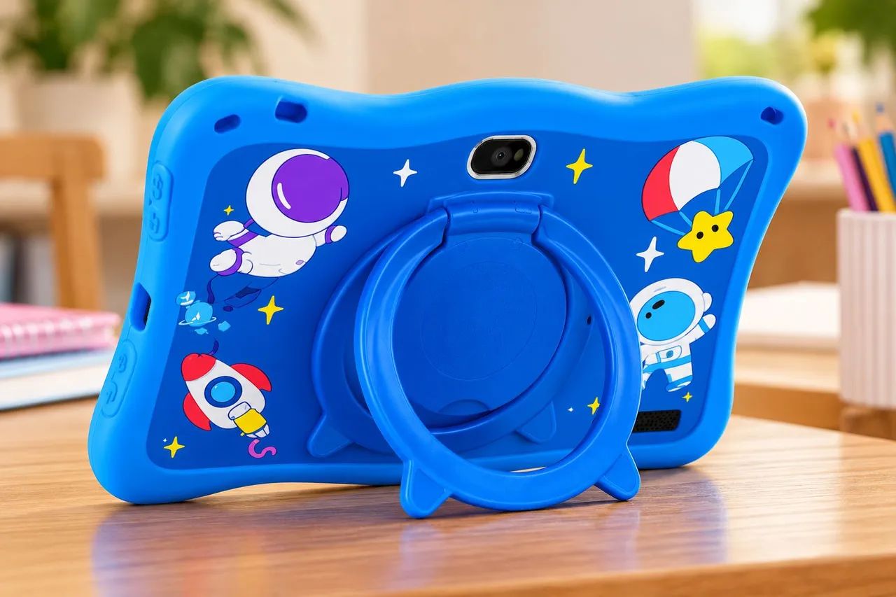 Tablet Infantil MOX MO-TK138 Azul 7 polegadas Android 12 6GB RAM 128GB - Foto 3