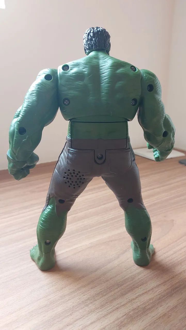 Boneco Hulk Avengers Com Som Original - Foto 3