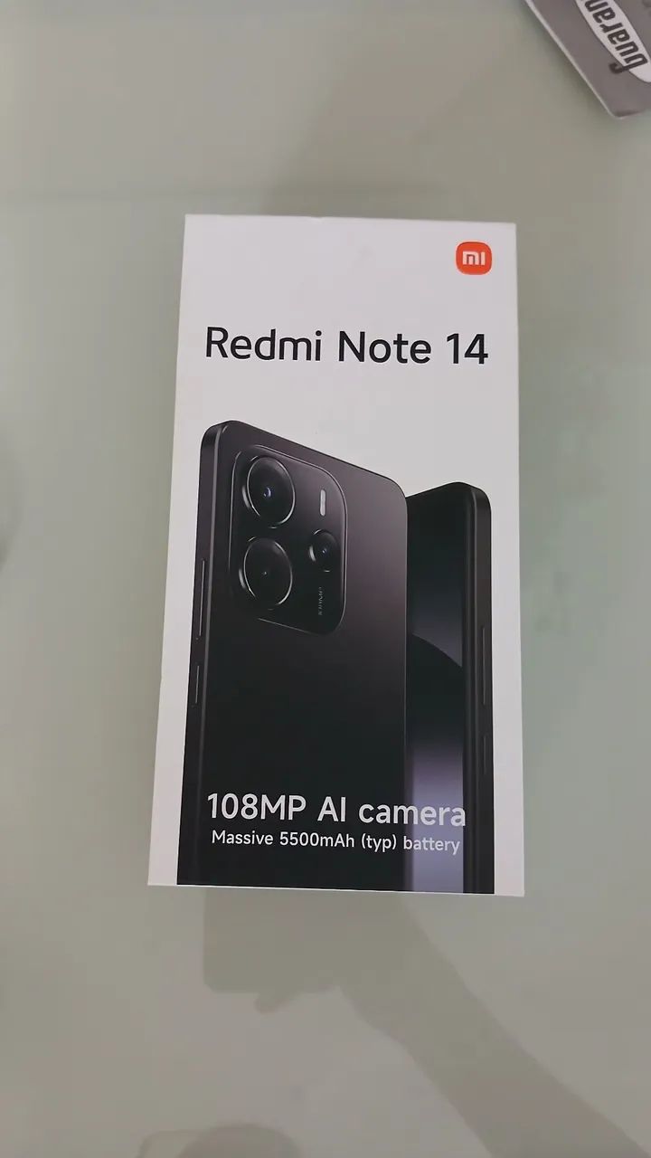 Redmi note 14 8gb ram/256 armazenamento, tela queimada. - Foto 3