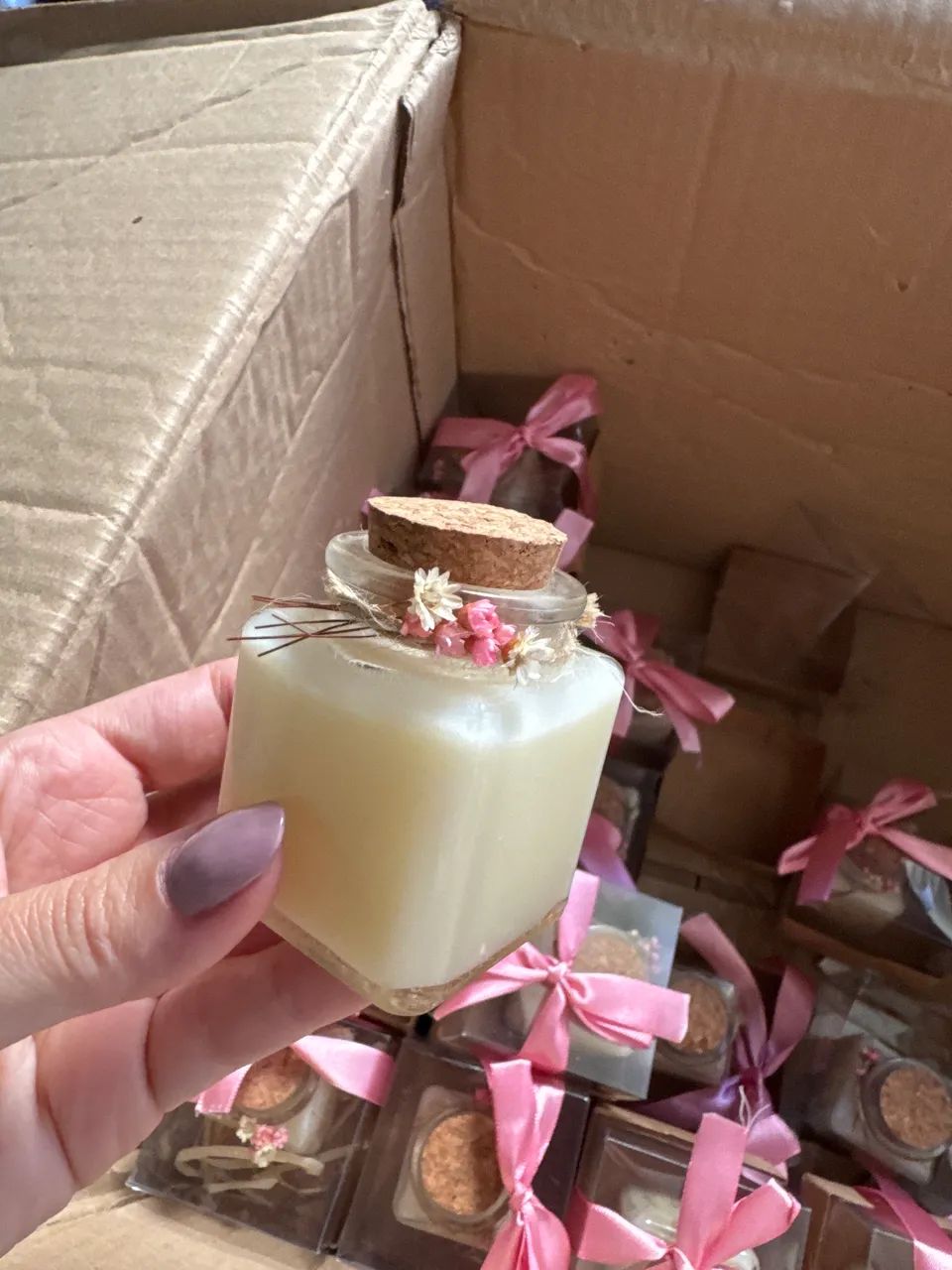 Vela aromática 