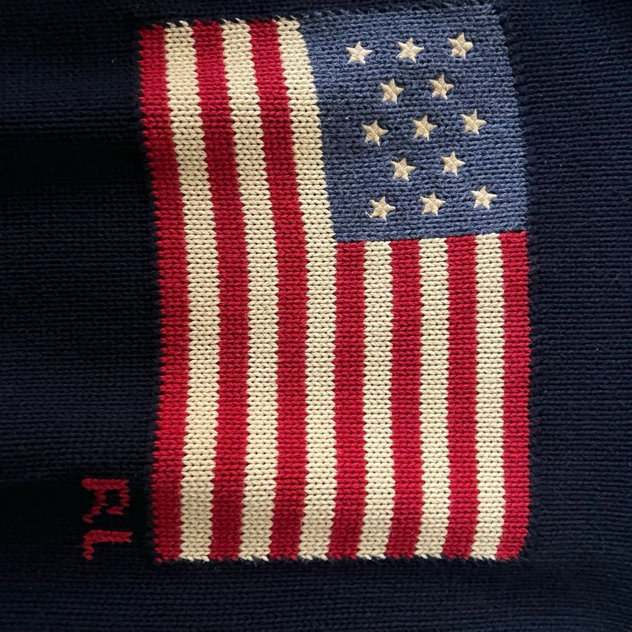 Suéter polo Ralph Lauren iconic flag  - Foto 2