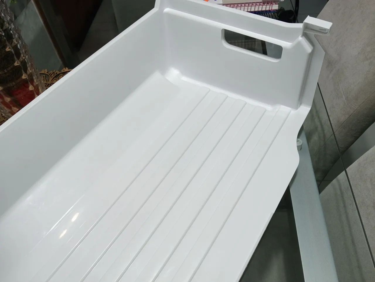 Gaveta Superior Freezer Geladeira Eletrolux  - Foto 5