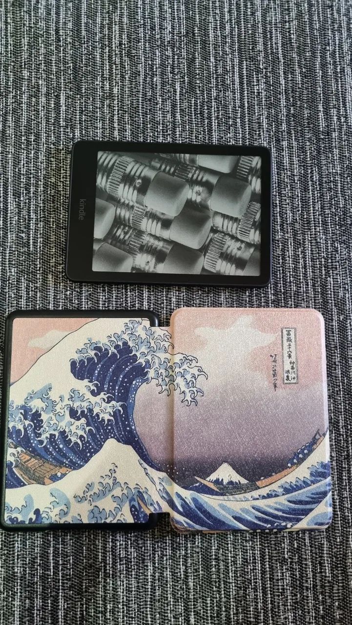 Para sair hoje - Kindle Paperwhite C/ capa - Novo  - Foto 4