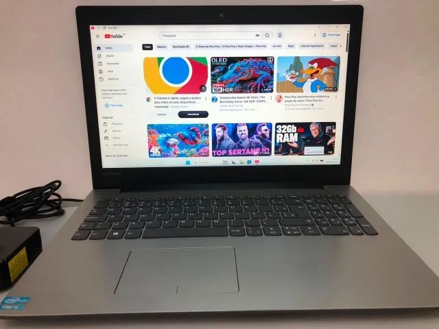 VENDO NOTEBOOK CORE I5-7200U 15.6 POLEGADAS, 8GB MEMÓRIA, SSD250GB, BATERIA BOA, COM GARAN