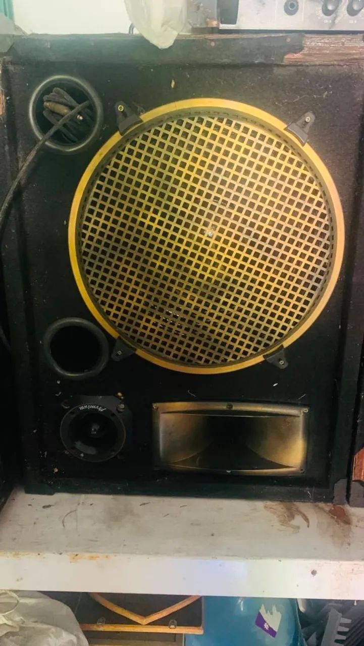 Caixa de som + amplificador  - Foto 4