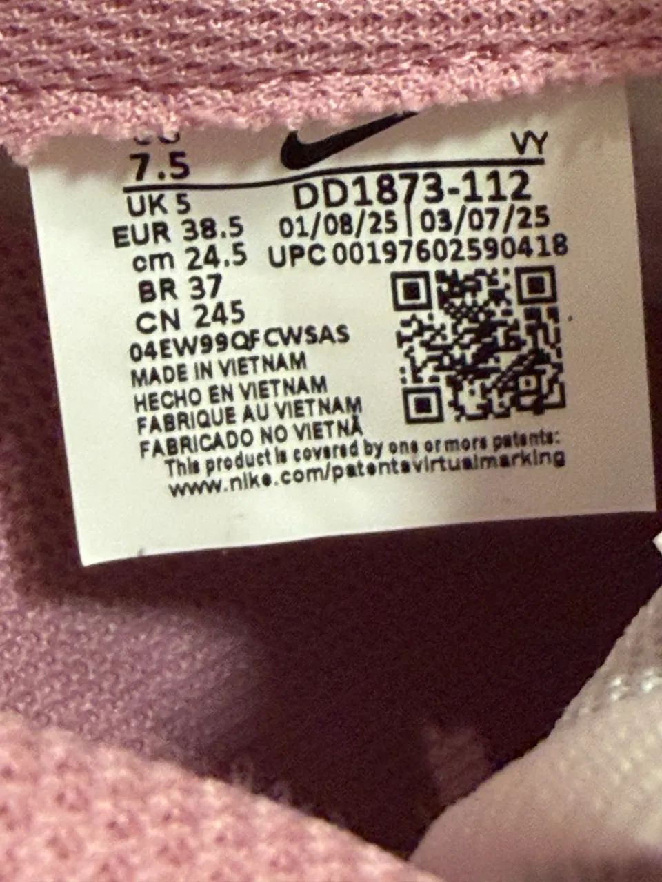 Nike Dunk Low Pink 37 - Foto 4