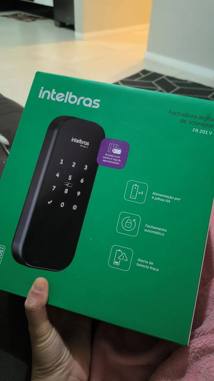 fechadura eletronica intelbras fr201 