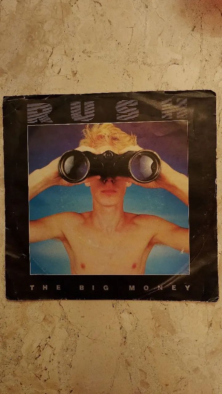 Rush The Big Money compacto US press raríssimo 