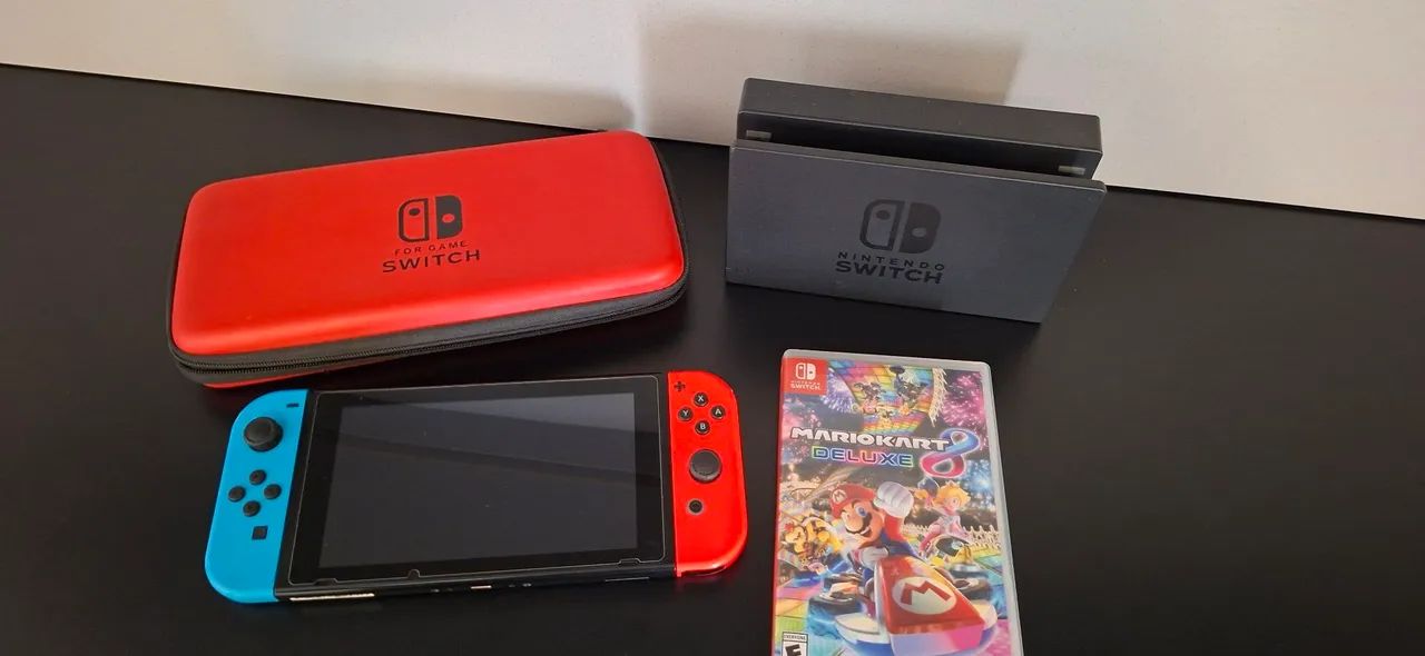 Nintendo Switch completo com jogo - Foto 3
