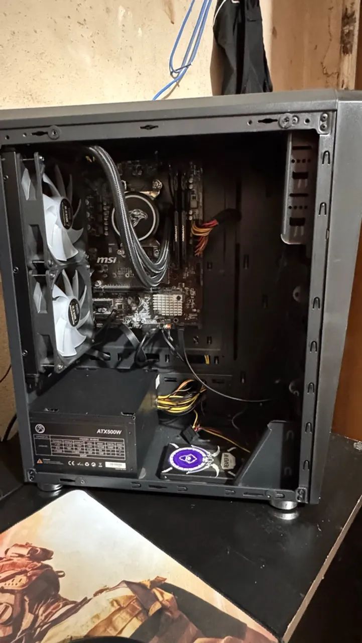 Pc gamer completo vendo ou troco em iphone - Foto 4
