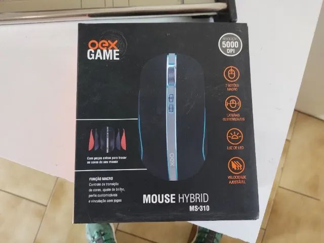 mouse oex game ms-310 novo 5000 dpi