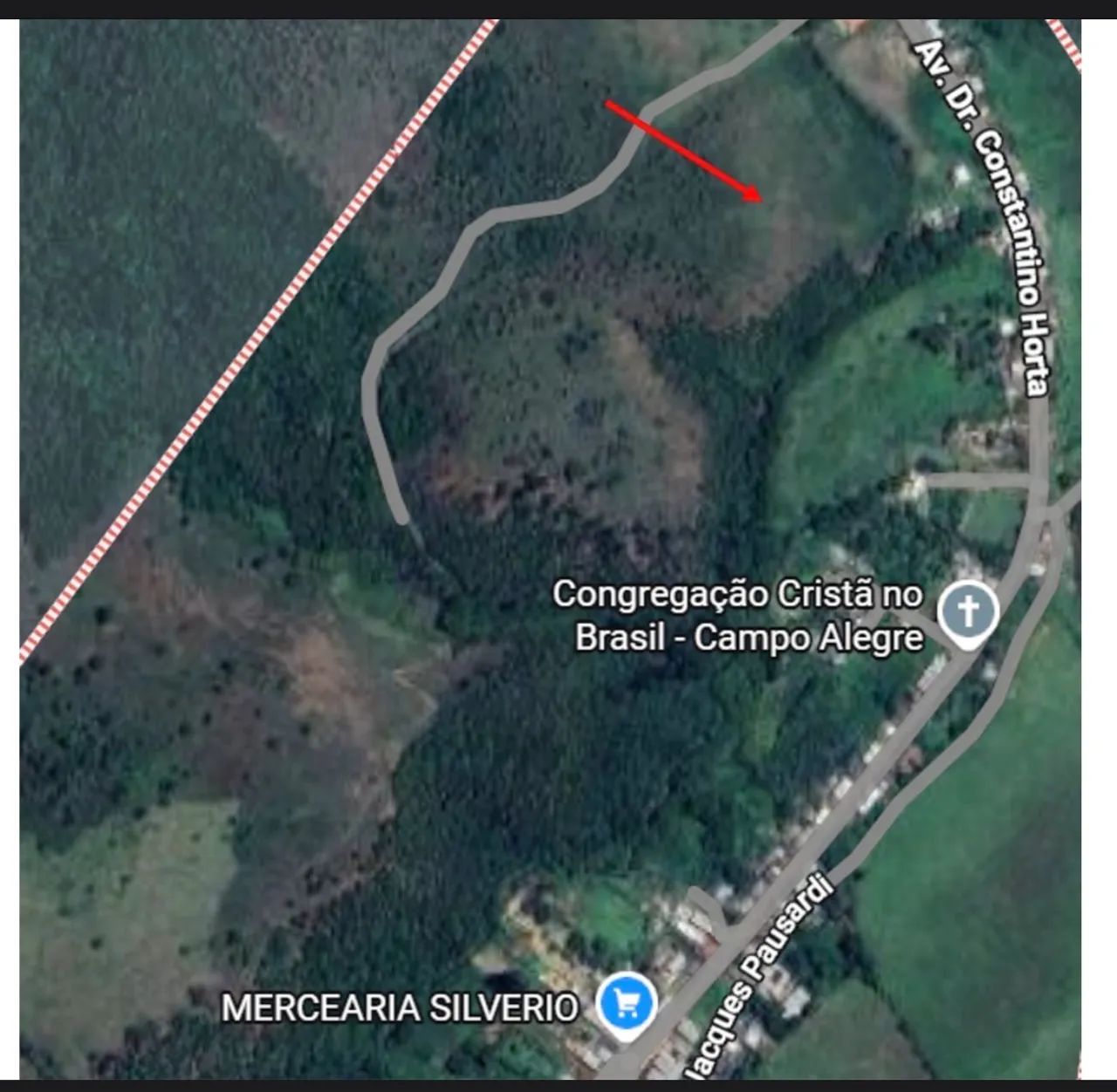 Vendo área rural 