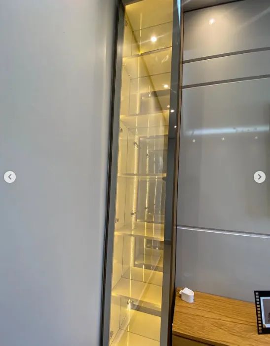 Painel Luminare com 1 Torre para Tv Até 85 Polegadas com Led 4 Portas Gelius - Foto 3