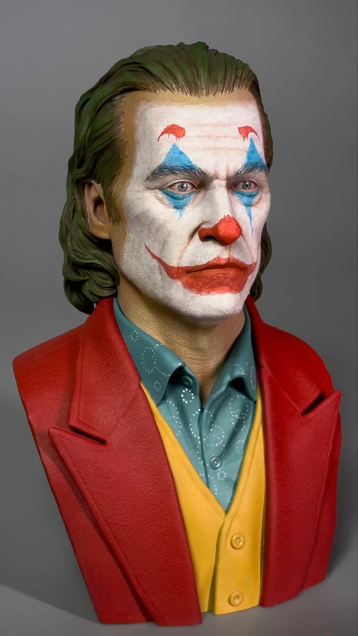 Busto Joker Coringa Joaquin Phoenix 1/4 - Foto 3