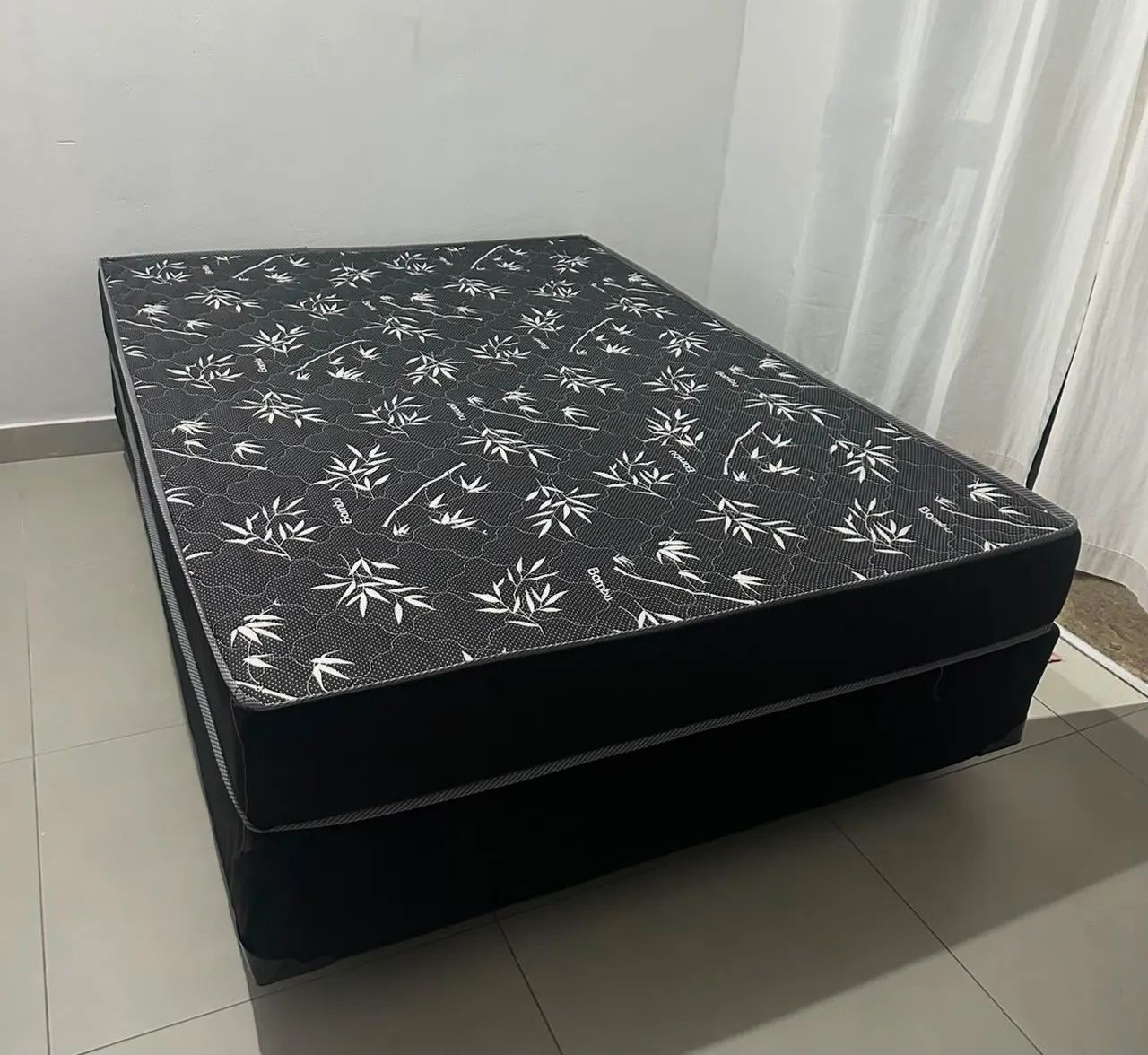 CAMAS DE CASAL E SOLTEIRO COMPLETAS (COLCHÃO DA GAZIN)