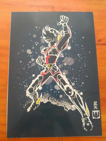Quadro decorativo Seiya Pegasus