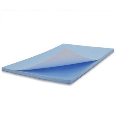 Papel sublimatico fundo azul, pacote com 100 folhas - Foto 3