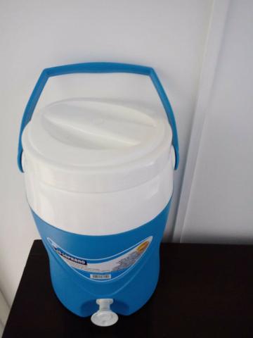Garrafa Botijão Supercooler Azul 8 Litros Soprano - Foto 3