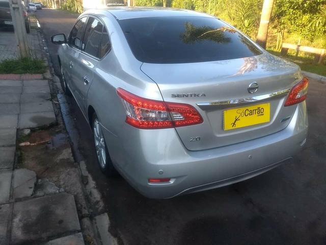 Sentra 2014 sl / teto solar /gnv - Foto 4