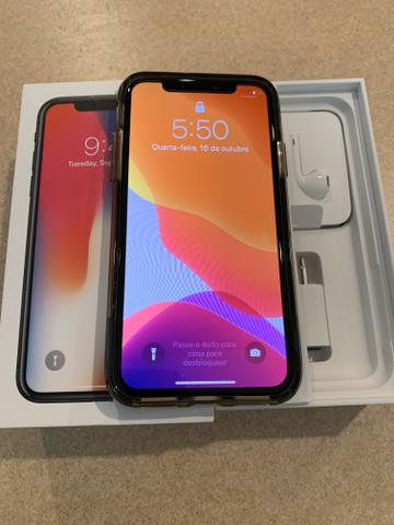 IPhone X 256GB Preto Desbloq Garantia Troca