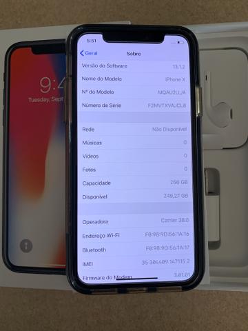 IPhone X 256GB Preto Desbloq Garantia Troca - Foto 3