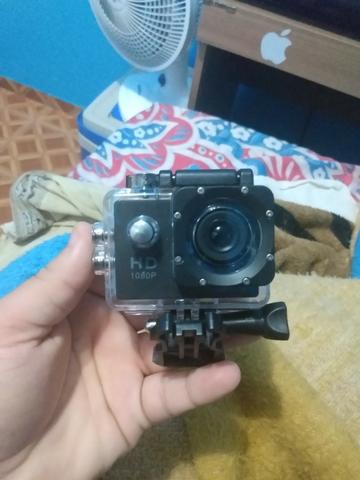 Camera Go Pro Full Hd 1080p Filmadora Aprova D'água - Foto 2