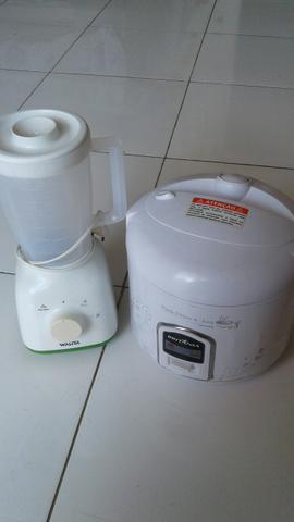 Liquidificador+panela elétrica