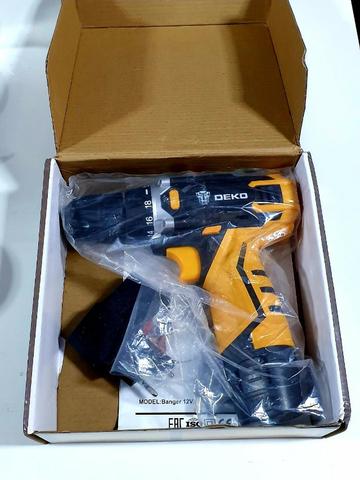 Furadeira Parafusadeira Bateria 10,8v/3/8 Bivolt Deko - Foto 2