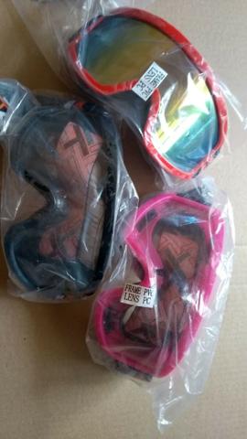 Oculos Proteção Cross Espelhado e Cristal - Diversas Cores = Atualizado !!! - Foto 2