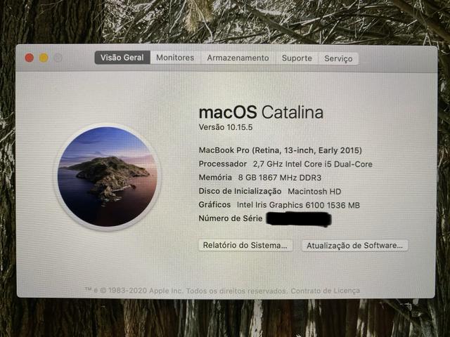 MacBook Pro I5 2.7GHz / 8Gb / 128 Gb Mod A1502 Retina 13 Early 2015 - Foto 5