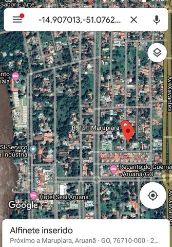 Lote em Aruanã. aceito carro na negociação