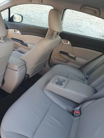 Honda Civic 2015 LXR Flex Branco - Completo - Foto 5
