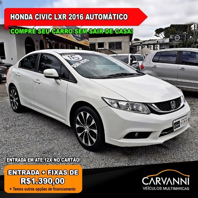 Honda Civic LXR 2016 Automático - Único dono