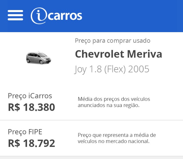 MERIVA JOY 2005/2006