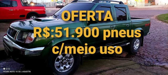 ESPETACULAR FRONTIER 4X4 TURBO COM 250 MIL KM