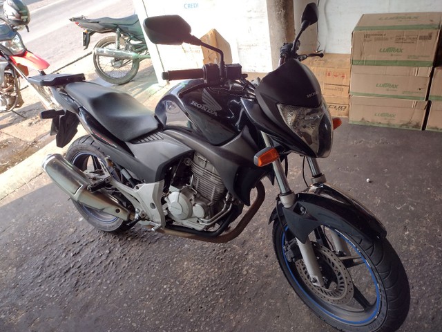 CB 300 2012 AZUL ESCURO COMPLETA