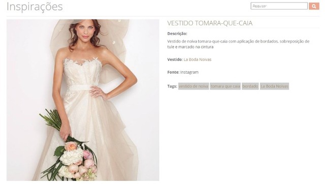 Vestido de noiva La Boda lindo