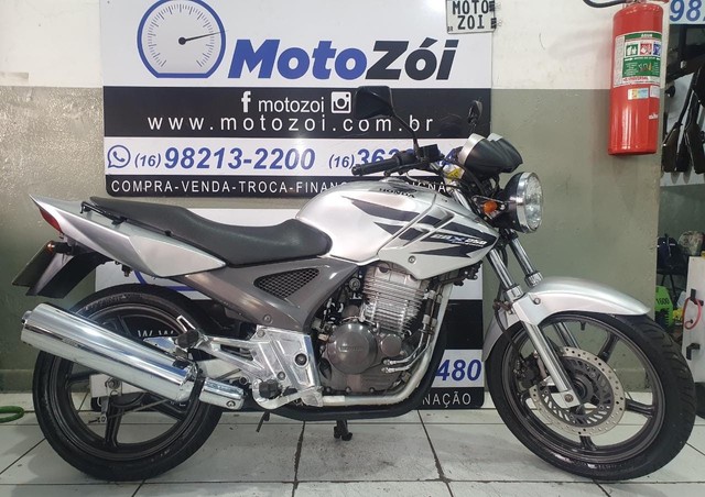 Honda cbx 250 twister 2008 cinza em Brasil 【 ANÚNCIO Setembro